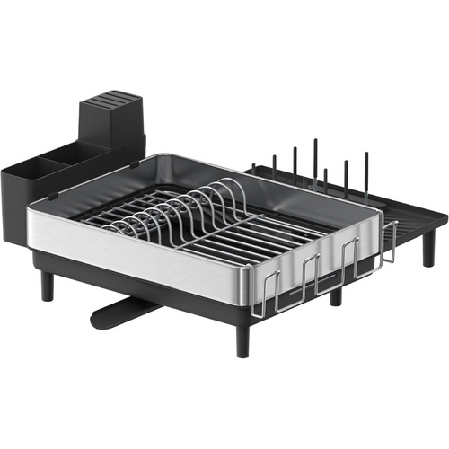 Escurridor de platos expandible de acero inoxidable