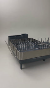 Escurridor de platos expandible de acero inoxidable